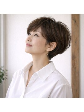 スープレックス ヘアーデザイン(SOUPREX HAIR DESIGN) ミセス美フォルムマッシュショート 20代 30代 40代 50代 60代