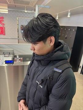 ブリーチ 静岡店(BLEACHi) 【BLEACHi稲荷】毛流れセンターパート/静岡メンズ