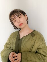 スタジオ ユー 浅草(studio U)&nbsp;ショートボブ/ストレート/アッシュグレー