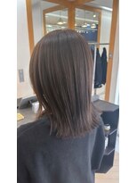 ユニ バイ マグ 長野店(Uni.by Mag)&nbsp;透明感カラー×美髪レイヤーカット◎小顔30代40代透明感グレージ