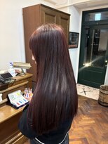 コンクス(CONKS) ブリーチなしで叶うボルドーレッドカラー