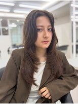 ユーフォリア 銀座(Euphoria)&nbsp;藤本指名◎レイヤーカット　イルミナカラー　髪質改善　銀座