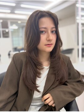 ユーフォリア 銀座(Euphoria) 藤本指名◎レイヤーカット イルミナカラー 髪質改善 銀座
