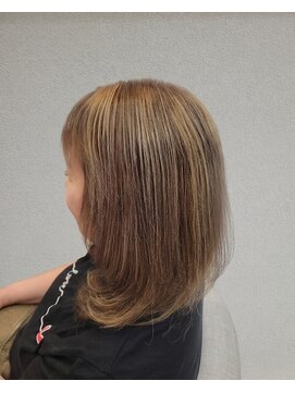 ヘアースパ ノッシュ 藤崎店(Hair Spa Nosh) ハイライト×ベージュ