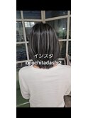 ショートも可愛いコントラストハイライト