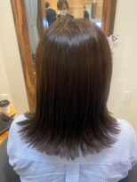 ヘアリゾート粋 トゥジュ 池袋東口店(tujuh)&nbsp;くびれミディ/ナチュラルブラウン