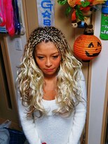 クレイジービッチ(CLAY G BITCH)&nbsp;【午前中予約】仙台 ブレイズ short BRAIDS ウェーブ 120本