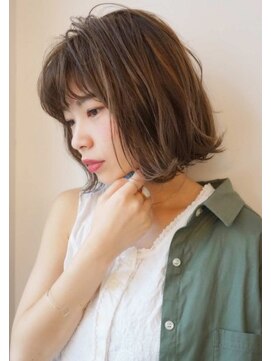 リンダバイネオリーブ 白楽店(Linda by neolive) ハイライトで立体感 おしゃれボブ ♪