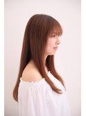 リラックスロングストレート