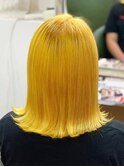 外ハネ・マーガレット イエローCOLOR