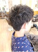 メンズヘア　パーマスタイル