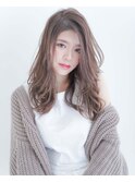 ナチュラルに柔らかレイヤースタイル