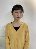 オン眉ショート