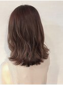 【Blue】#ラベンダーアッシュブラウン#ミディアム