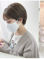 ガーランドウメダ(Garland umeda)&nbsp;アディクシーカラー＿マッシュショート＿0005303