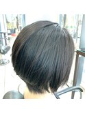 大人ショートボブ