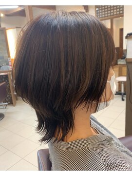 ワンダービューティーサノ(Wonder Beauty SANO) ウルフカット×池田早希