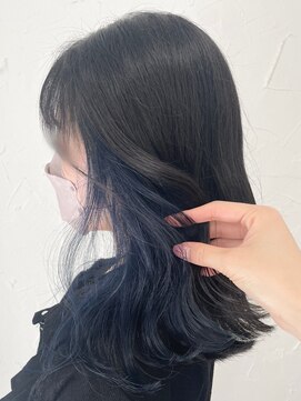 プライズ 表参道原宿店(prize) イヤリングカラーネイビーカラー【原宿/表参道】