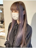 至高のインナーカラーラベンダー