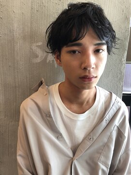 アンバー(AMBER) メンズ抜け感マッシュパーマ○