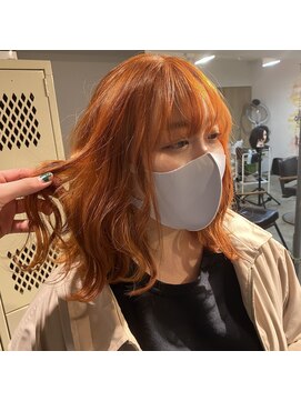 テーラヘアー 幕張本郷店(TELA HAIR) オレンジ☆ポップ