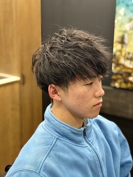 メンズジョイ(Men's joy) 束感ツイストマッシュ