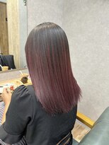 リベストバイジェービー 稲毛(li best. byjb)&nbsp;ピンクベージュ/インナーグレージュ/マチルダボブ/前髪【稲毛】