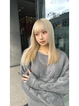 ジゼル(GiseL) ブロンドカラーミルクティーベージュダブルカラーケアブリーチ