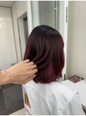 グラデーションカラーバレイヤージュインナーカラー ryota