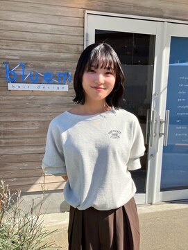 ブルーム(bluem) 【bluem 】顔まわりレイヤーボブ