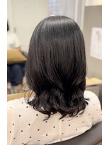 ジエクト ヴィシア(The Ect VIXIA)&nbsp;伸ばしかけにピッタリ！韓国風ウェーブパーマ