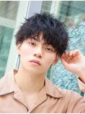 ソフトツイストショートマッシュ