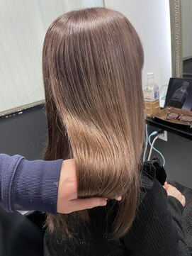 ヘアーデザイン ジェルム(Hair Design germe) 大人ナチュラルブラウン  #しのだスペシャル