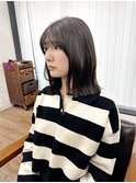 ラインを見せる大人ボブ◎