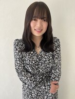 エテレ(etele)&nbsp;etele 奥村梨央が叶える"透明感ハイライト×花柄ワンピース"