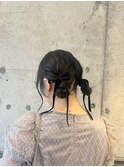 ガーリー風ツインお団子.*