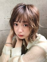 カポック 茗荷谷(KAPOK)&nbsp;ミディアム/ウルフ/外ハネ　【kapok 茗荷谷】