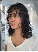 【海外カーリースタイル】外国人風ニュアンスパーマ