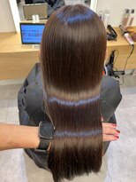 ジーナ 船橋(Zina) 髪質改善*ロングレイヤーグレーベージュ*美髪【Zina船橋】