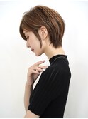 20代30代40代ミニボブショコラアッシュ透明感小顔ブリーチなし