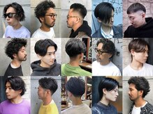 《メンズカット・メンズパーマ》フェード/スキンフェード/スパイラルパーマ/ツイストパーマ/眉毛