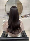 《韓国ヘア》バイオレットカラー×ヨシンモリ