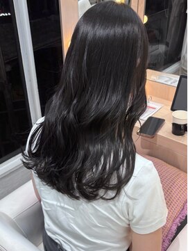 エレノア 渋谷公園通り店(Eleanor) 【中澤】地毛風カラー ダークグレー