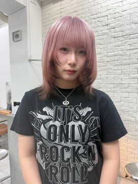 ブレス(bless) ピンク/裾カラー