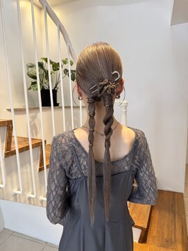 ヘアカロン 熊本下通店(Hair CALON) 結婚式ヘアセット/お呼ばれヘア/熊本ヘアセット/ヘアアレンジ