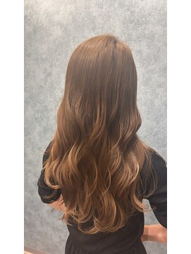 アーティス ヘア デザイン(Artis hair design) ロングヘア×ライトブラウンカラー