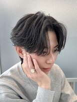 ジーナ 天神(Zina) 【福岡/天神/メンズパーマ】フェザーショート