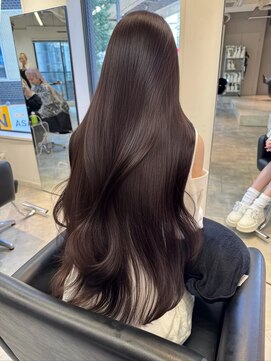 ルル(Lulu) 前髪カット/レイヤーカット/ダブルカラー/髪質改善/縮毛矯正