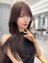 プラチナ(PLATINA)&nbsp;韓国ヘア/くびれヘア/顔周りカット/レイヤーカット/顔周りカット