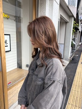 ヘアーサロン グラブ(hair Salon grab) くびれミディアムレイヤー